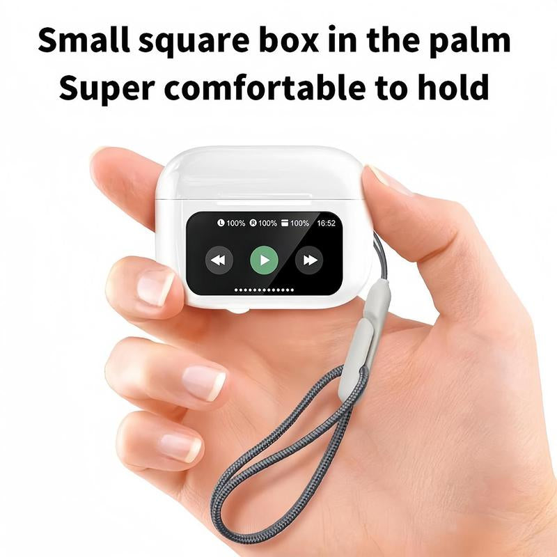 Wireless In-Ear Design Earphone with Touch Screen, Noise Cancelling, Bluetooth Compatible for Phone, PC & Laptop - Headset Electronic Audio