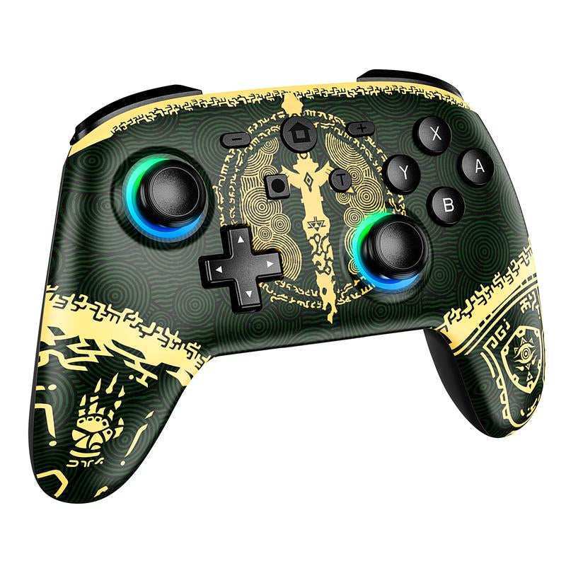 JORREP Game Controller (L/R) Switch Controller- Wireless Game Controller,Ergonomic Grip, Dual Vibration,Cool Lights