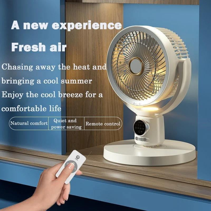 Bedroom Fan, 8000 Mah Standing Fan, Quiet Floor Fan with DC Motor, 5 Speeds, 36Db, 120° Manual Vertical, 35-40 Inch Adjustable Room Floor Fan Air Circulator