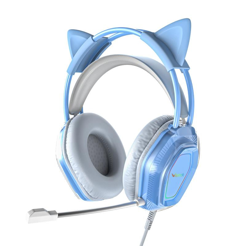 【Live】Gaming Headset with Microphone, Lightweight Design, with 7.1 Surround Sound, Noise Cancelling Mic, Soft Earmuffs, Wired Gaming Headphones for PS5, PS4, Xbox, Xbox Series X|S, Switch, PC