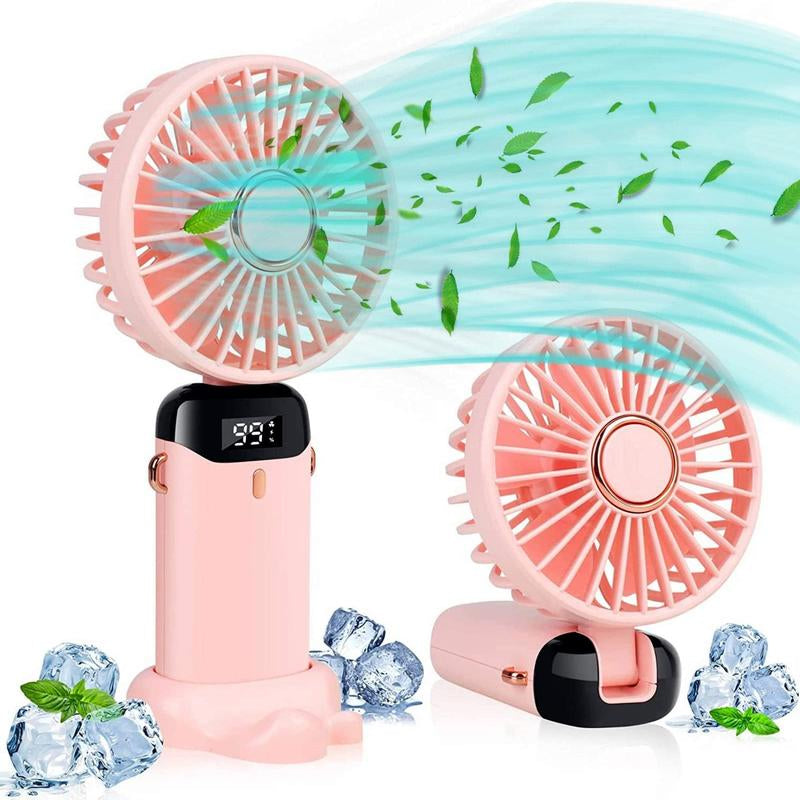 Hands-Free Neck Fan for Sports, Travel and Office Use - Rechargeable Bladeless Cooling Technology with up to 8 Hours of Run Time - Wearable Headphone Design Provides Cooling for Face, Neck and Shoulders as You Move