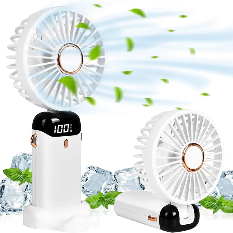 Hands-Free Neck Fan for Sports, Travel and Office Use - Rechargeable Bladeless Cooling Technology with up to 8 Hours of Run Time - Wearable Headphone Design Provides Cooling for Face, Neck and Shoulders as You Move
