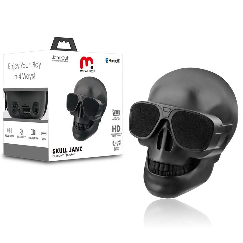 Mybat Pro Vibebuddy plus Bluetooth Speaker - Black Audio Colorful Compact Wireless Card Connection Stereo