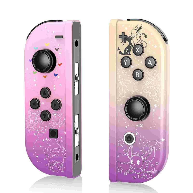 JORREP Game Controller (L/R) Switch Controller- Wireless Game Controller,Ergonomic Grip, Dual Vibration,Cool Lights
