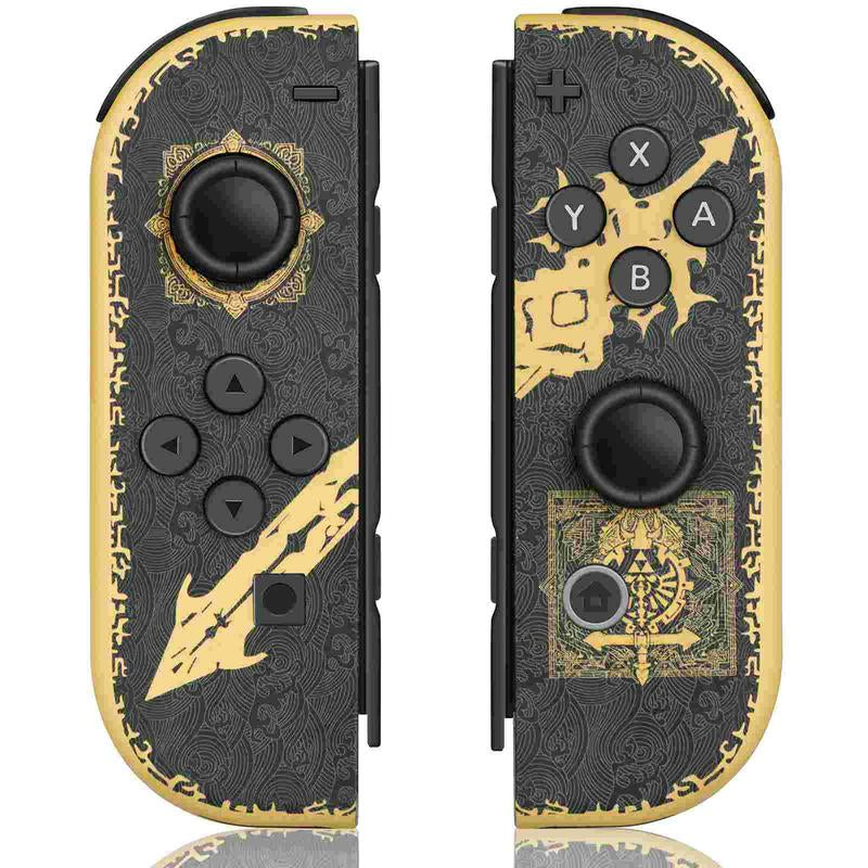 JORREP Game Controller (L/R) Switch Controller- Wireless Game Controller,Ergonomic Grip, Dual Vibration,Cool Lights