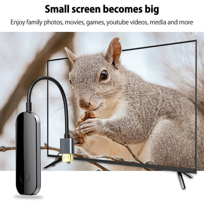 Wireless HDMI Transmitter for Iphone (Ios Only) - Stream Youtube/Tiktok to TV in HD! No Lag, No Cables, Just Plug & Play. Watch Tiktok on Big Screen Tech Gadgets Digital Products Smartphone