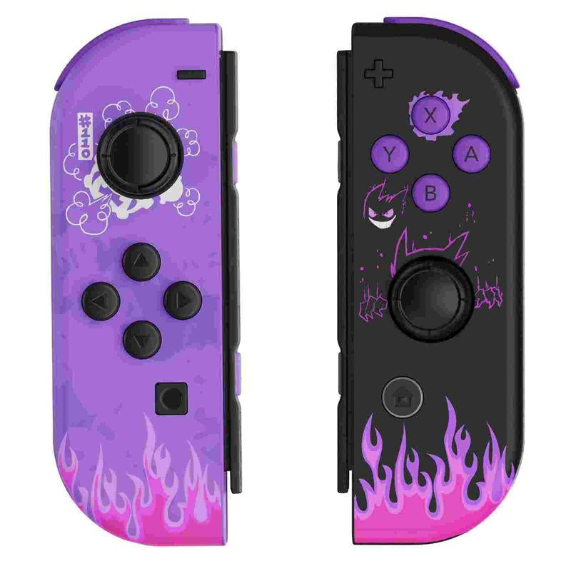 JORREP Game Controller (L/R) Switch Controller- Wireless Game Controller，Ergonomic Grip, Dual Vibration，Cool Lights