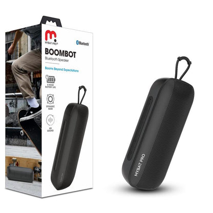 Mybat Pro Vibebuddy plus Bluetooth Speaker - Black Audio Colorful Compact Wireless Card Connection Stereo