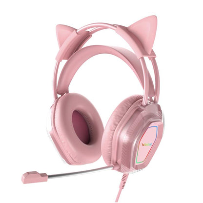 【Live】Gaming Headset with Microphone, Lightweight Design, with 7.1 Surround Sound, Noise Cancelling Mic, Soft Earmuffs, Wired Gaming Headphones for PS5, PS4, Xbox, Xbox Series X|S, Switch, PC