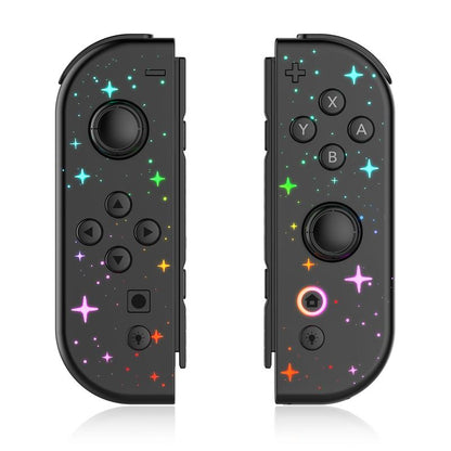 JORREP Game Controller (L/R) Switch Controller- Wireless Game Controller，Ergonomic Grip, Dual Vibration，Cool Lights