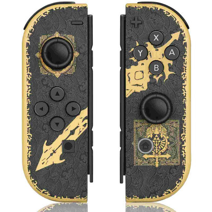 JORREP Game Controller (L/R) Switch Controller- Wireless Game Controller，Ergonomic Grip, Dual Vibration，Cool Lights